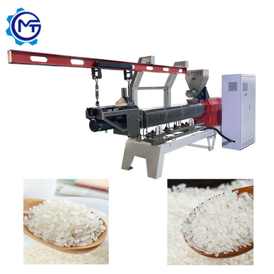 خط معالجة الأرز الاصطناعي 300-400 كجم / ساعة أوتوماتيكي بالكامل