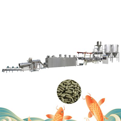 380V 50HZ 3phase العائمة طعام السمك بيليه آلة 1000 كجم / ساعة