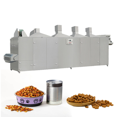 آلة بثق خط إنتاج أغذية الحيوانات الأليفة متعددة الوظائف 1000 كجم / ساعة